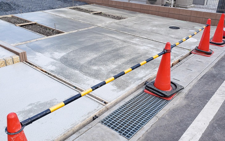 車の出し入れの動線