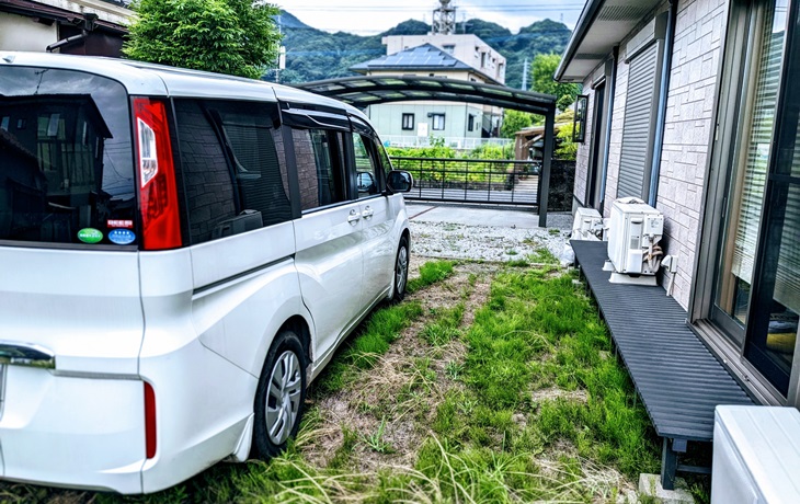 オープン駐車場