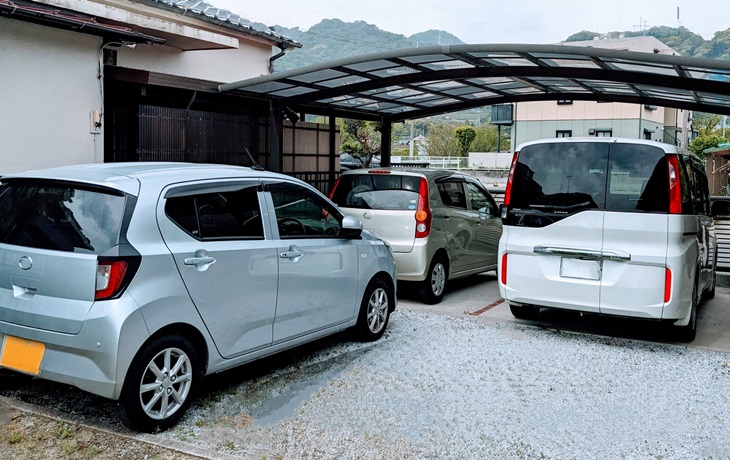縦列駐車型駐車場