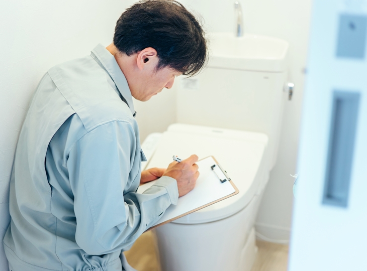 お使いのトイレにこんな不具合ありませんか?